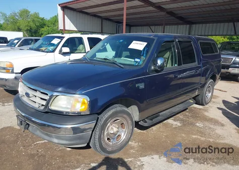 2002 Ford F-150 Lariat/Xlt из США, поврежденный, VIN 1FTRW07L02KC55650